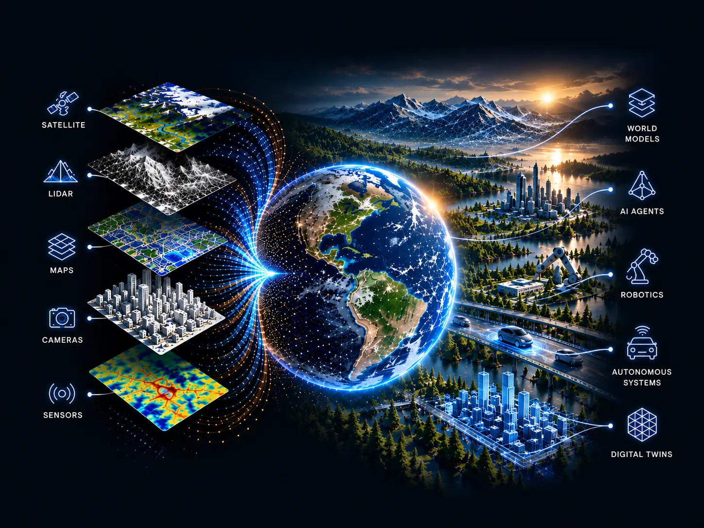 Spatial data transforming the physical world